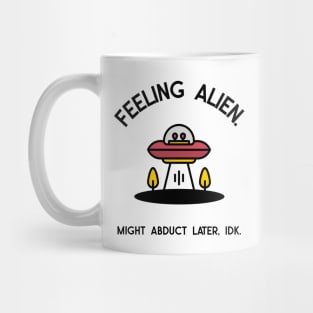 alien abduction Mug